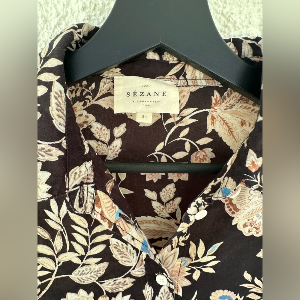 Sezane Pierro Shirt FR34 - Picture 4 of 6